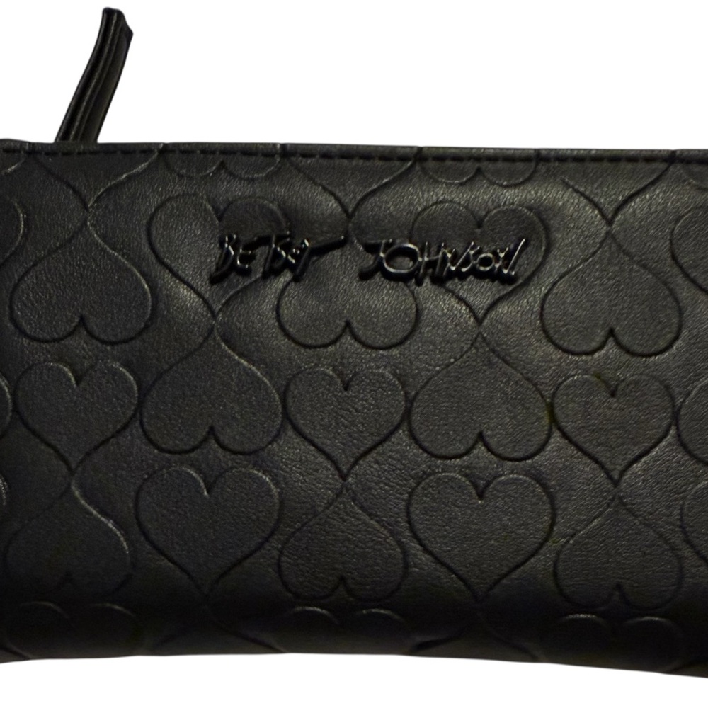 NWT Betsey Johnson Wallet – Zip Coin Pocket, 10 Card Slots, Large Bill Holder